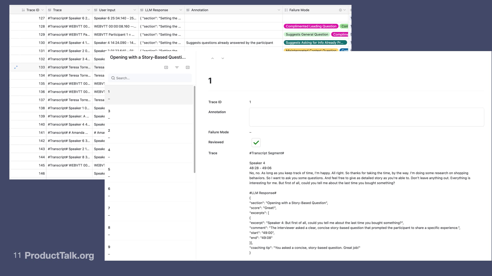 How I Designed & Implemented Evals for Product Talk’s Interview Coach