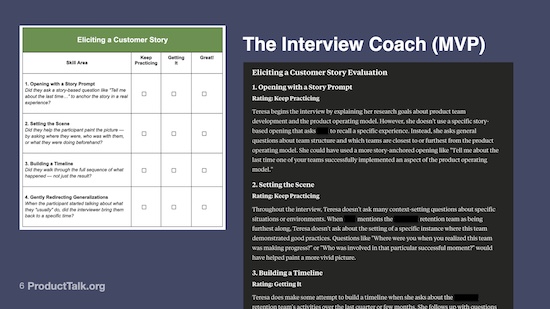 Behind the Scenes: Building the Product Talk Interview Coach