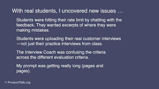 Behind the Scenes: Building the Product Talk Interview Coach