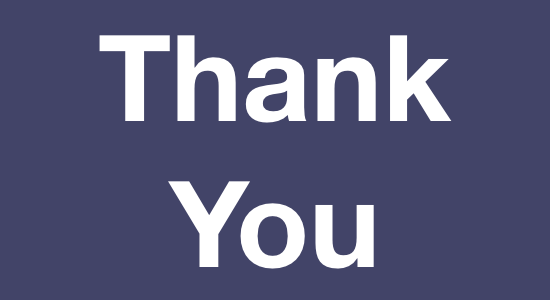 thankyou