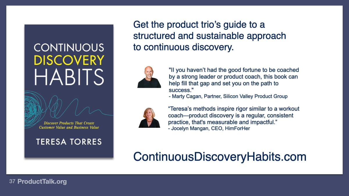 Writing a Book: How Continuous Discovery Helped Me Write a Better Book