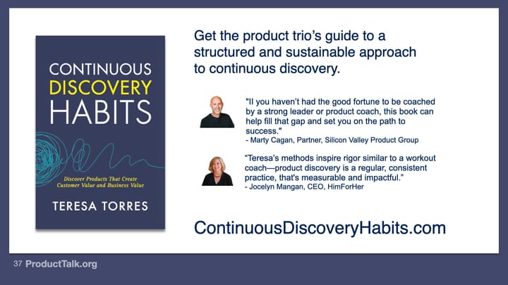Writing a Book: How Continuous Discovery Helped Me Write a Better Book