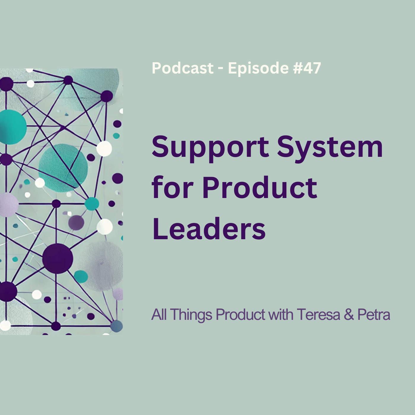 Support System for Product Leaders - All Things Product Podcast with Teresa Torres & Petra Wille