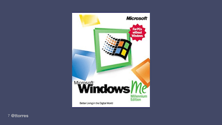 Windows ME software box