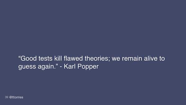 A quote by Karl Popper