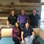 The five team members of FCSAmerica's product team