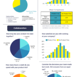 An infographic with several pie charts and bar charts showing results from the 2024 CDH Benchmark Survey, including how long the trio has worked together, whether everyone in the trio has equal say, and more.